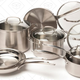 Cuisinart 12-Piece Stainless Steel Cookware Set, $130